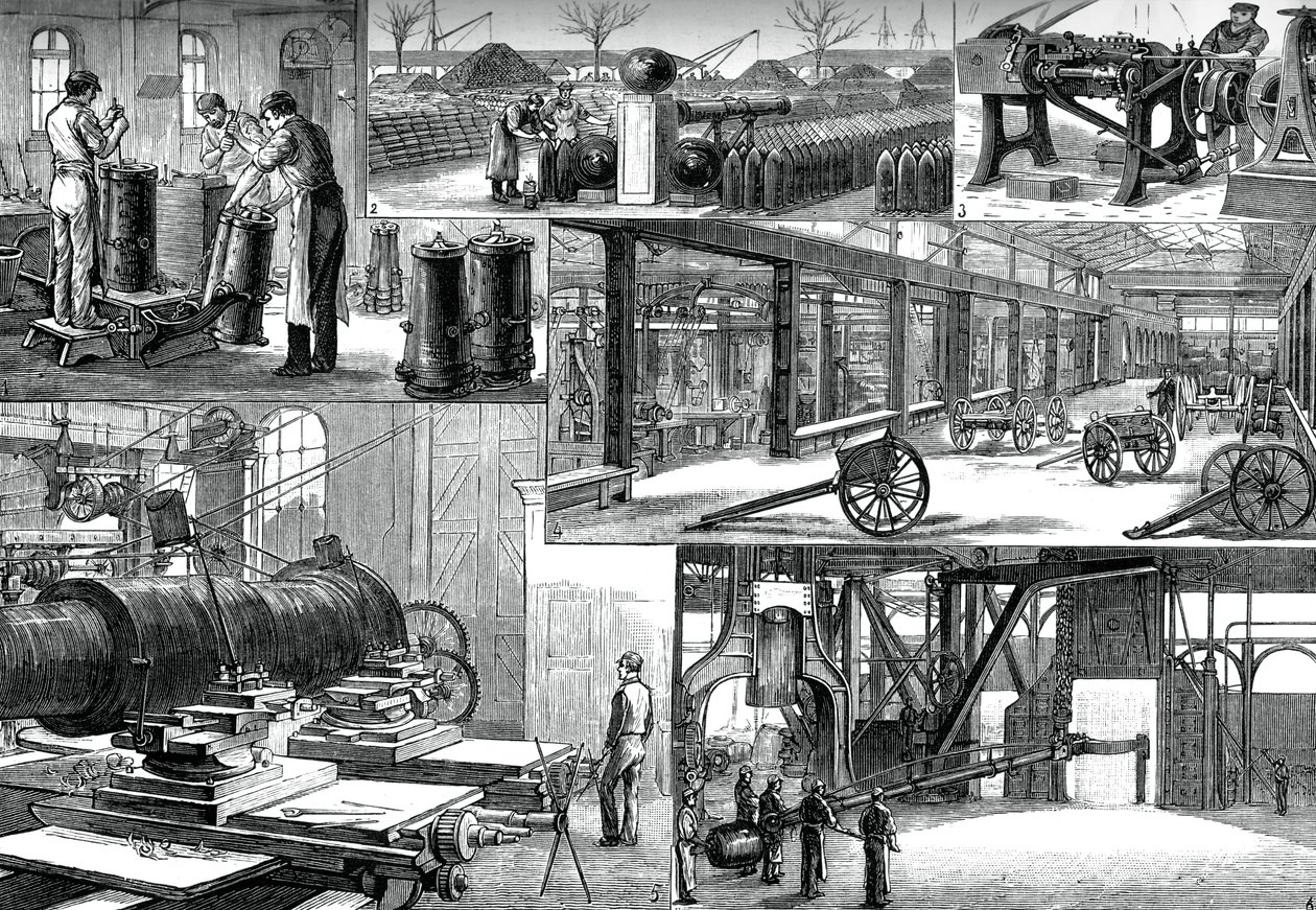 I Royal Arsenal, Woolwich, c1880 af Unbekannt