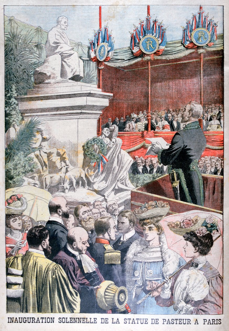 Indvielse af Louis Pasteurs-statuen, Paris, 1904 af Unbekannt