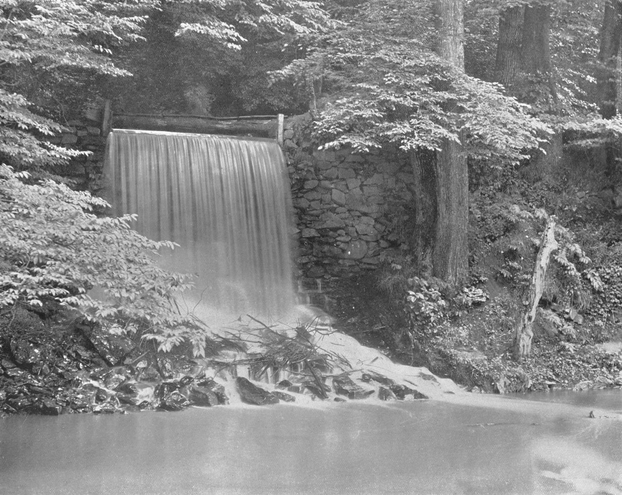 Independence Falls, på Darby Creek, nær Philadelphia, USA, c1900. af Unbekannt