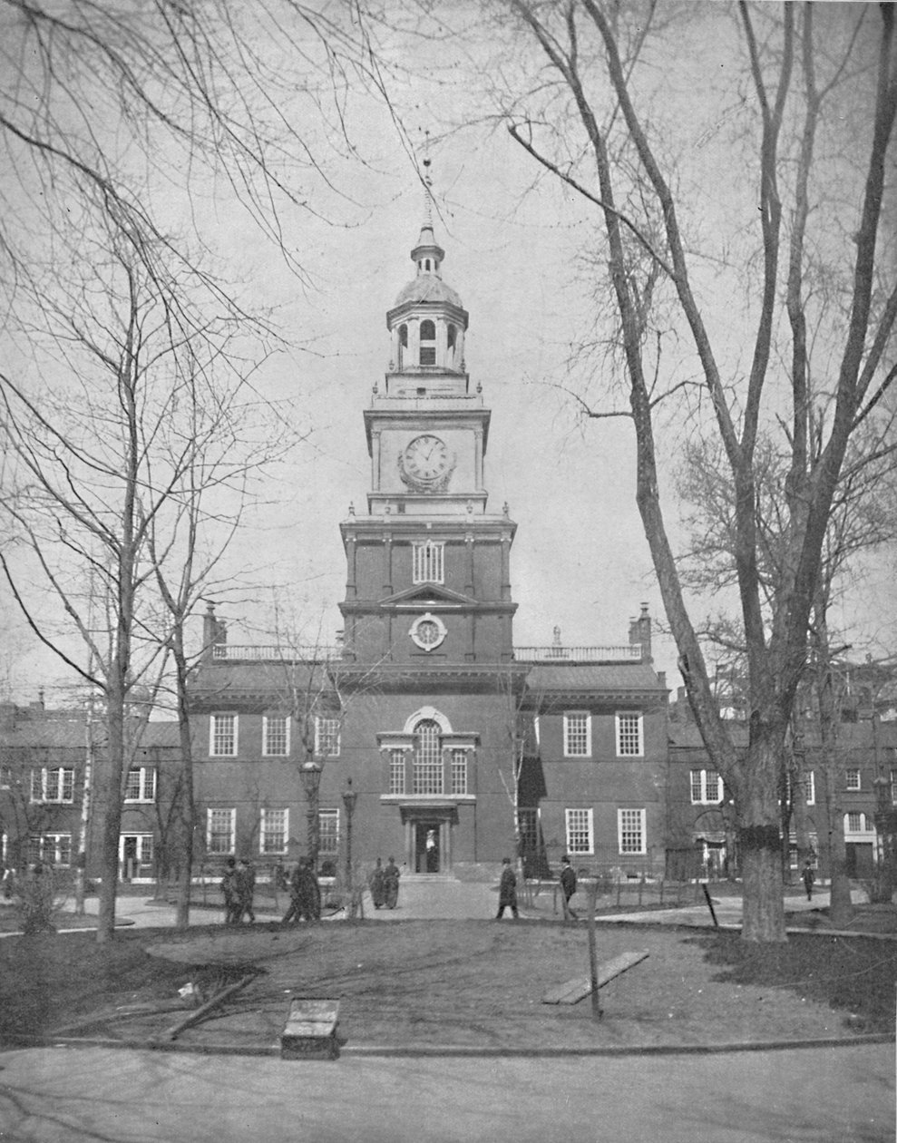 Independence Hall, Philadelphia, c1897. af Unbekannt