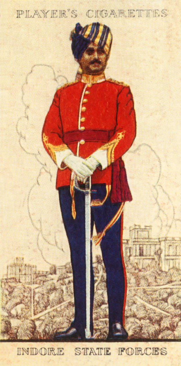 Indore State Forces, 1936. af Unbekannt