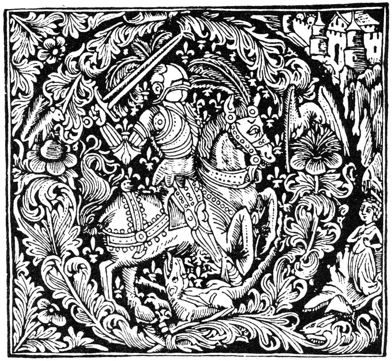 Indledende Q, 1490 1964 af Unbekannt