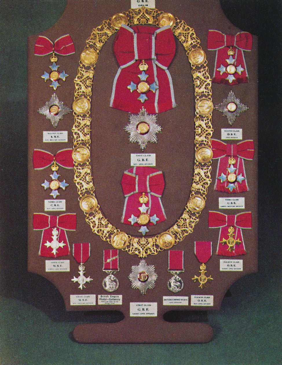 Insignier af det britiske imperiums orden, 1953 af Unbekannt