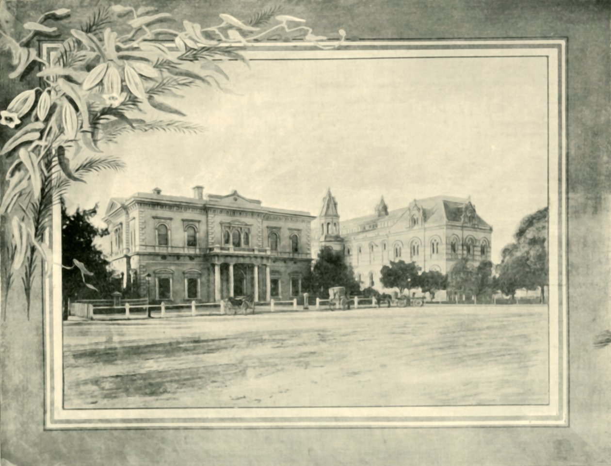 Institut og museum, Adelaide, 1901. af Unbekannt