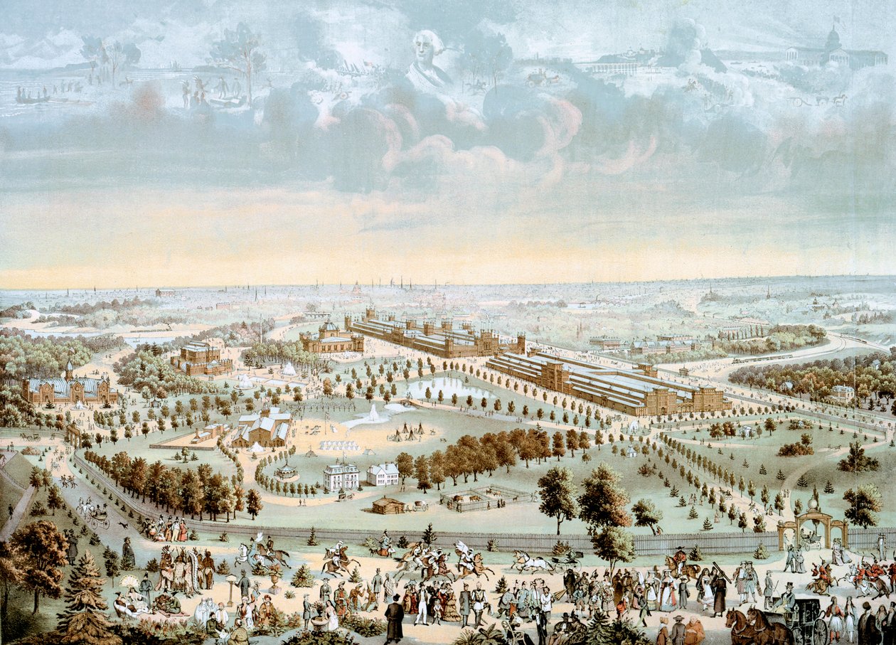 International udstilling af 1876 afholdt i Philadelphia, Pennslvania, USA, 1876 af Unbekannt
