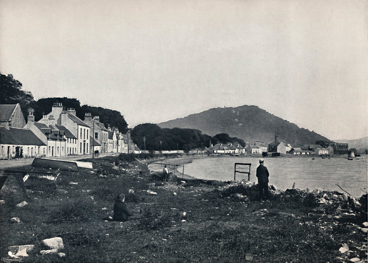 Inveraray - The Town and the Hill of Duniquoich, 1895 af Unbekannt