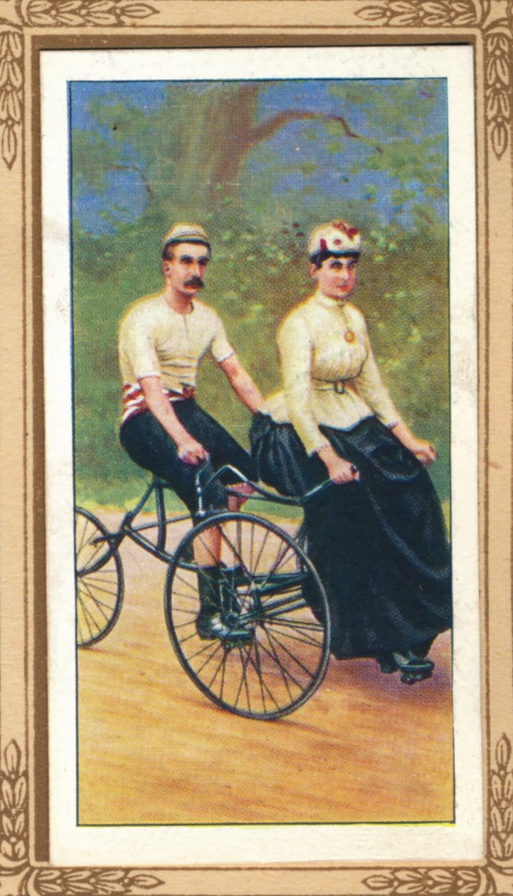 Invincible Tandem Trehjulet cykel, 1939 af Unbekannt