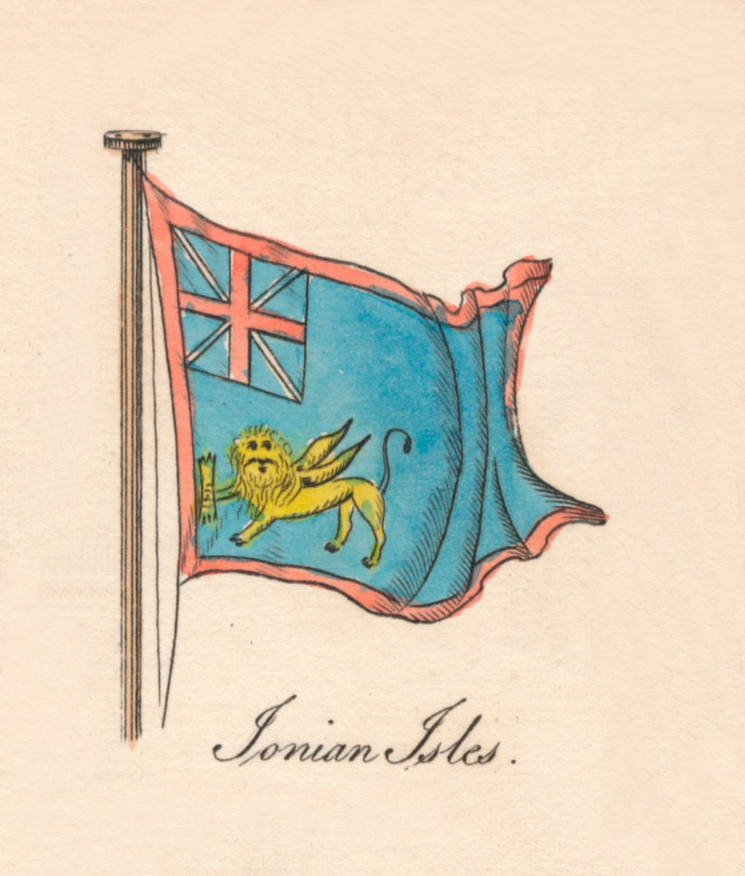 Ioniske Øer, 1838 af Unbekannt