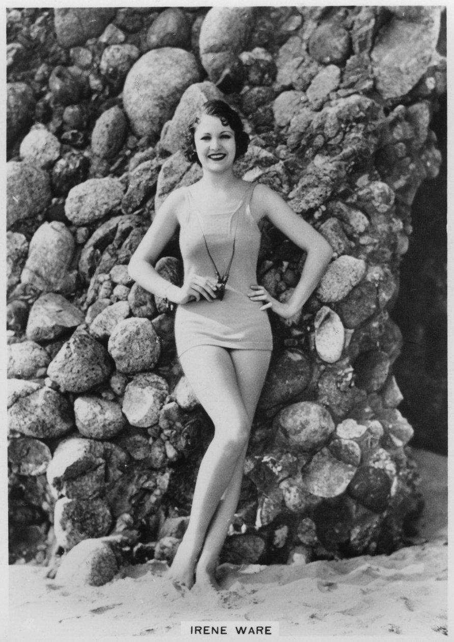 Irene Ware, amerikansk filmskuespillerinde, c1938 af Unbekannt