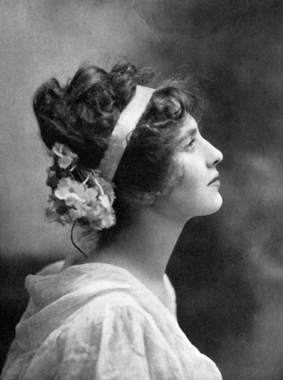 Iris Hoey 1885-1979, britisk skuespillerinde, 1908-1909 af Unbekannt