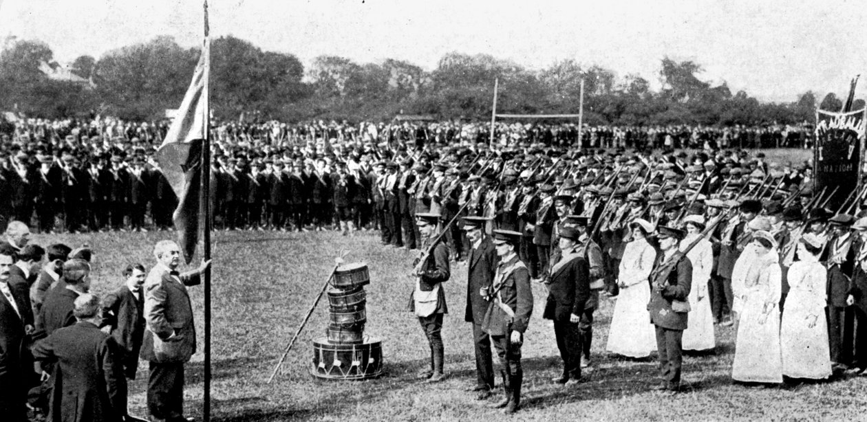 Irske nationale frivillige, Maryborough Corps of Nationalists, 1914 af Unbekannt