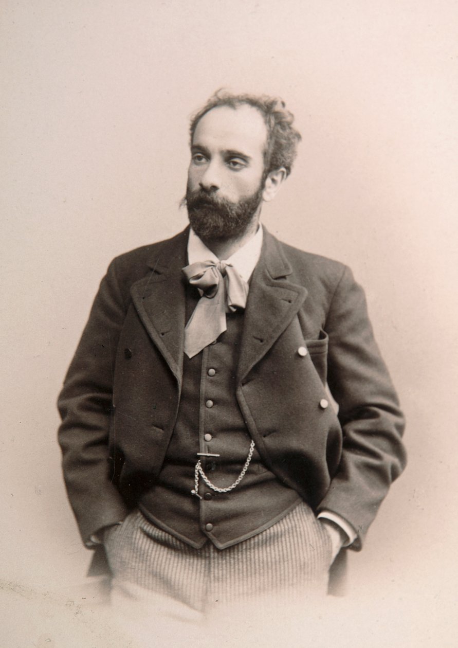 Isaak Levitan, russisk kunstner, c1880