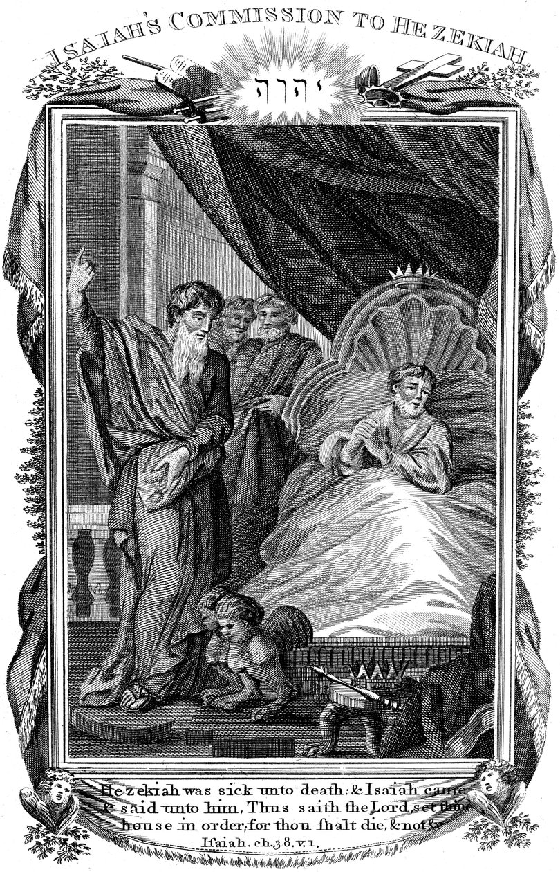 Esajas, Det Gamle Testamentes profet, c1804. af Unbekannt