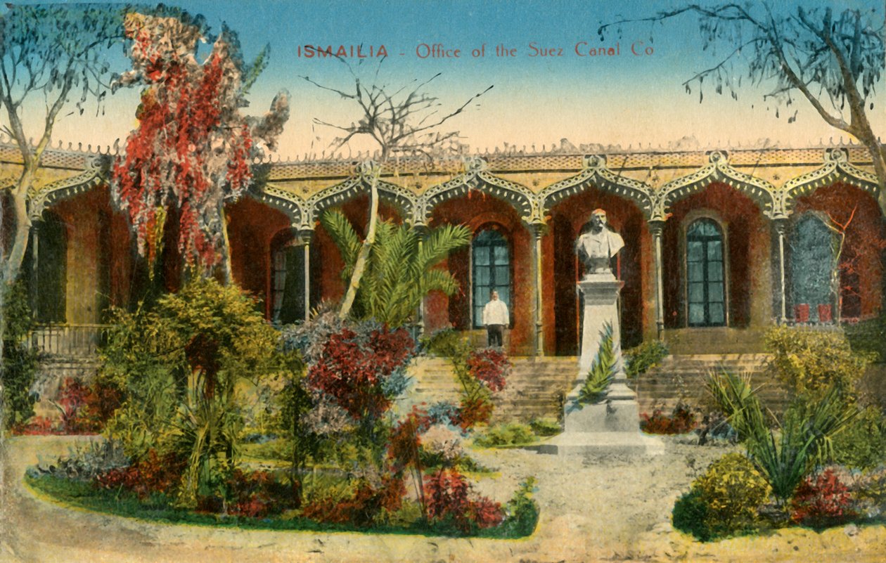 Ismailia - Office of the Suez Canal Co., c1918-c1939. af Unbekannt