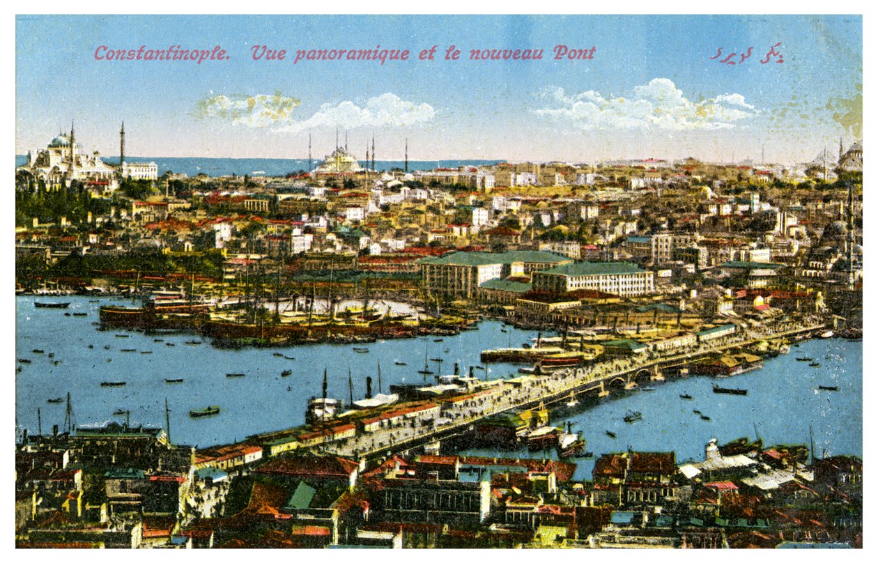 Istanbul, Tyrkiet, begyndelsen af det 20. århundrede af Unbekannt
