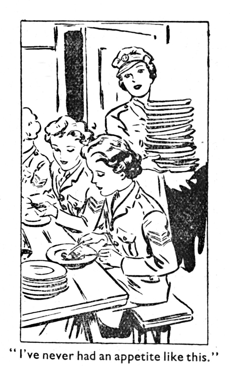 Jeg har aldrig haft en appetit som denne, 1940 af Unbekannt