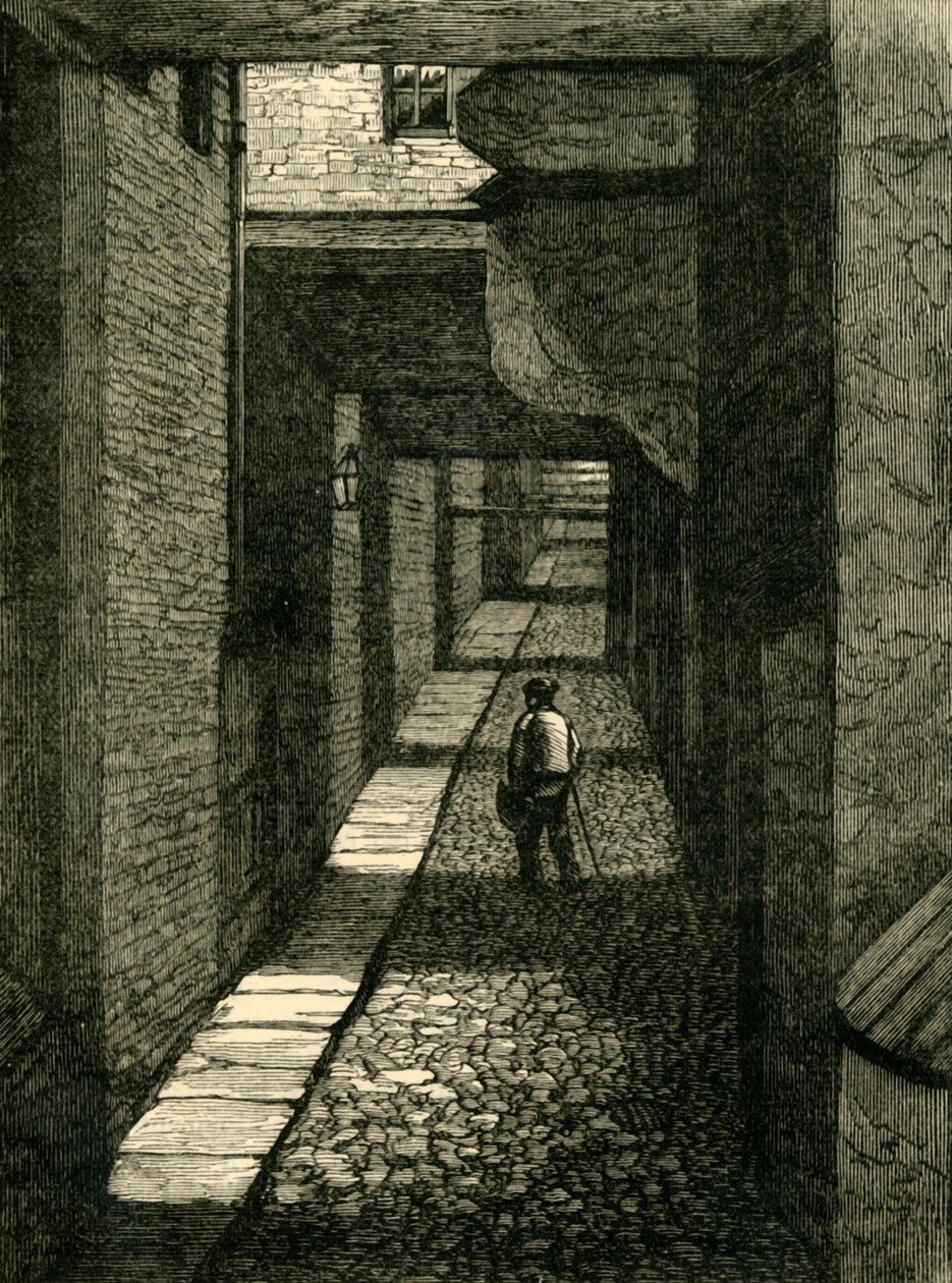 Ivy Bridge Lane, 1881. af Unbekannt