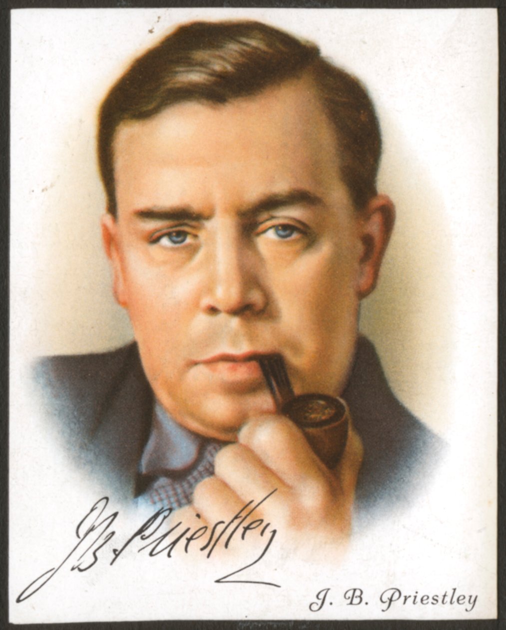 JB Priestley, britisk romanforfatter, dramatiker, essayist og udsender, c1927 af Unbekannt