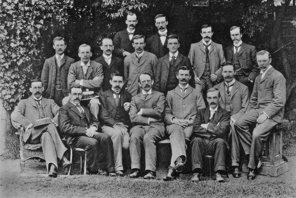 JJ Thomson, britisk atomfysiker, 1898 af Unbekannt
