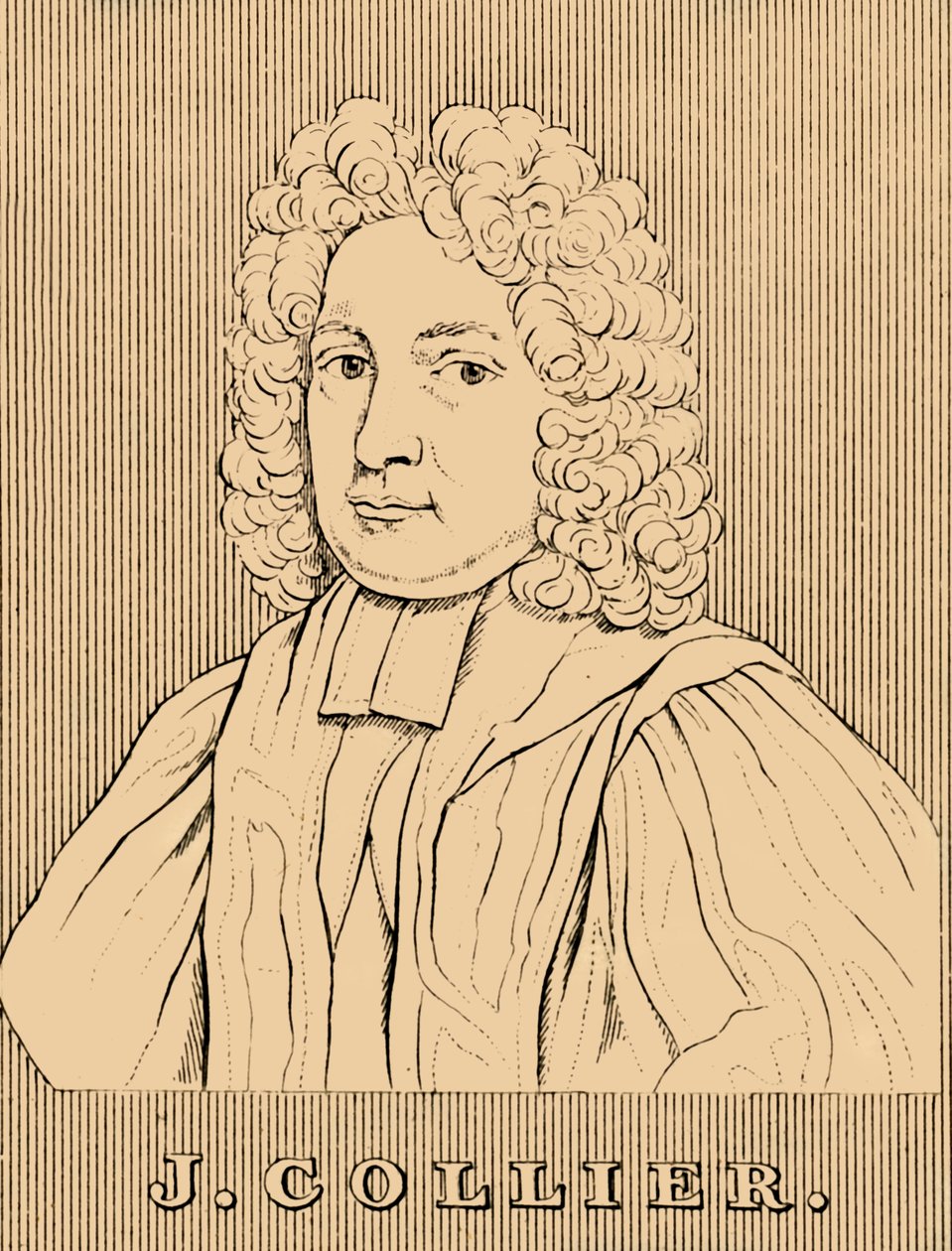 J. Collier, 1650-1726, 1830. af Unbekannt