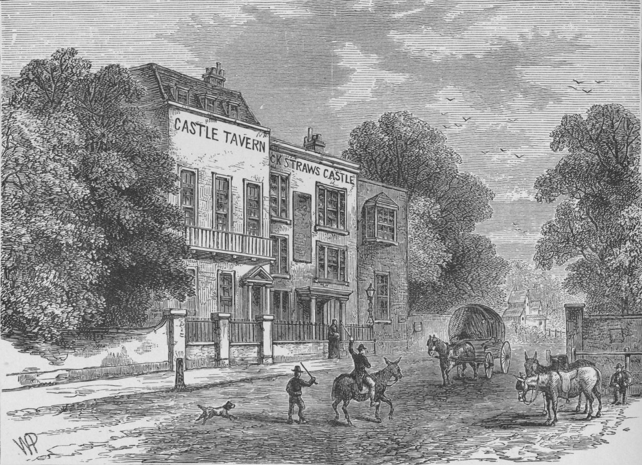 Jack Straws Castle, Hampstead, London, c1900 1911 af Unbekannt