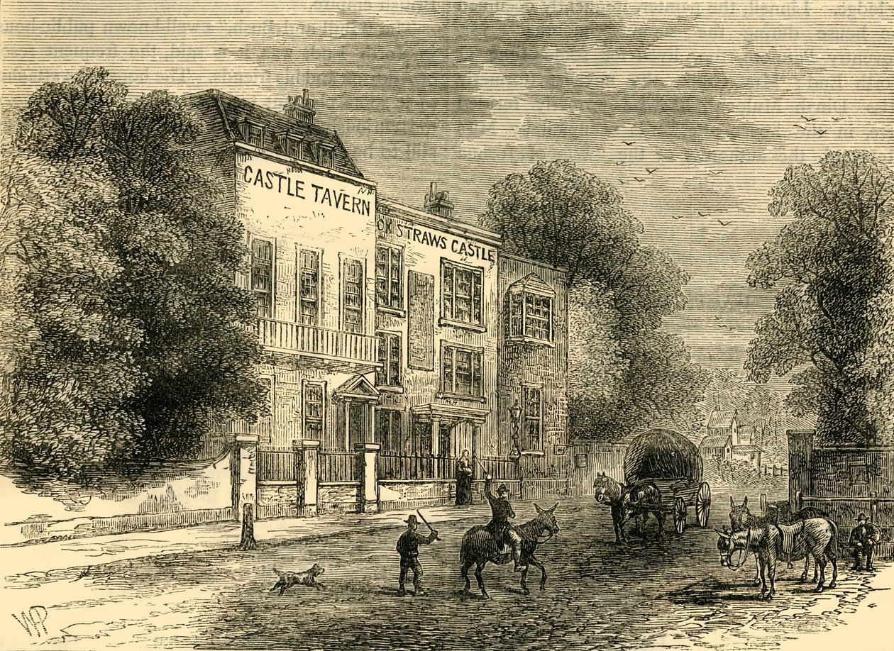 Jack Straws Castle, c1876. af Unbekannt