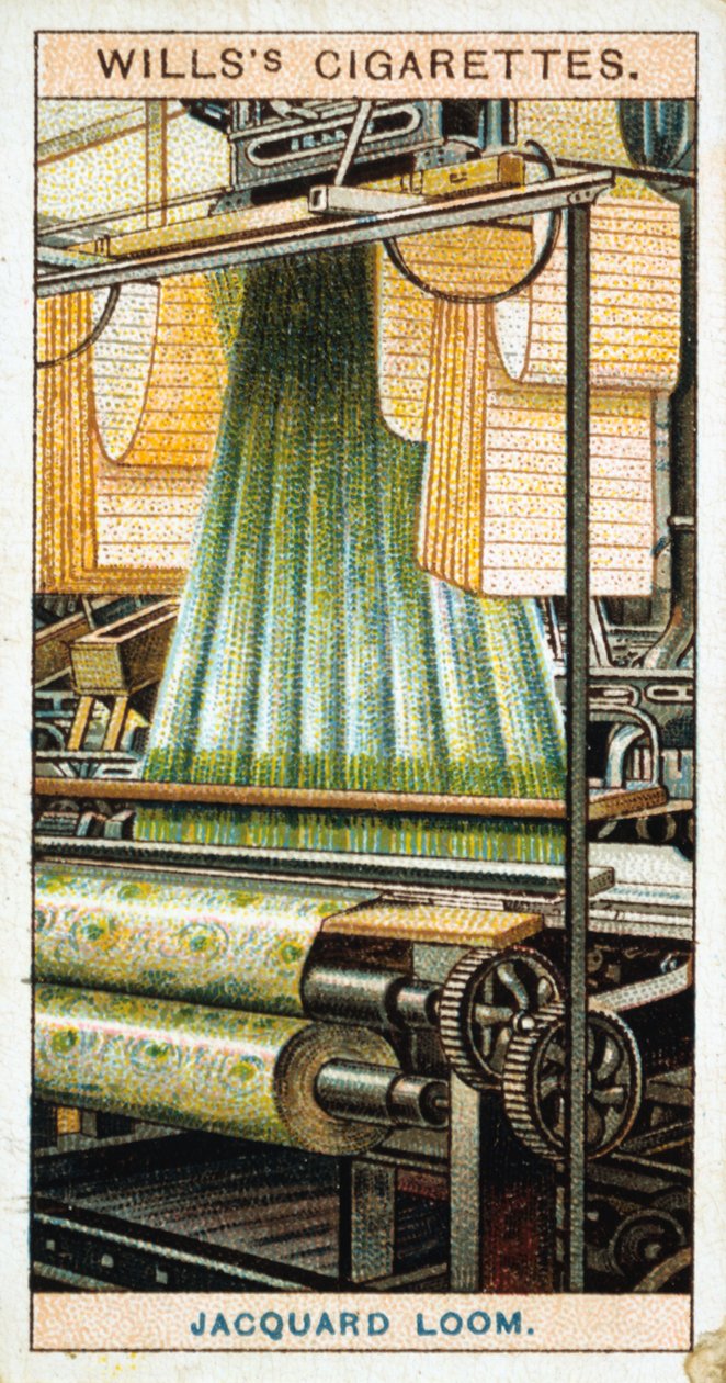 Jacquard power væv, 1915 af Unbekannt