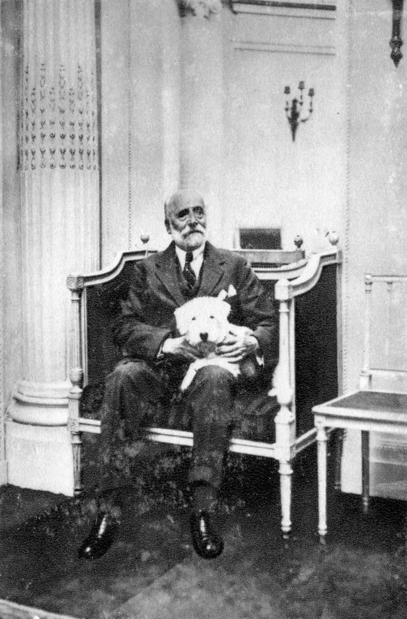Jacques Doucet, fransk modedesigner, 1927 af Unbekannt