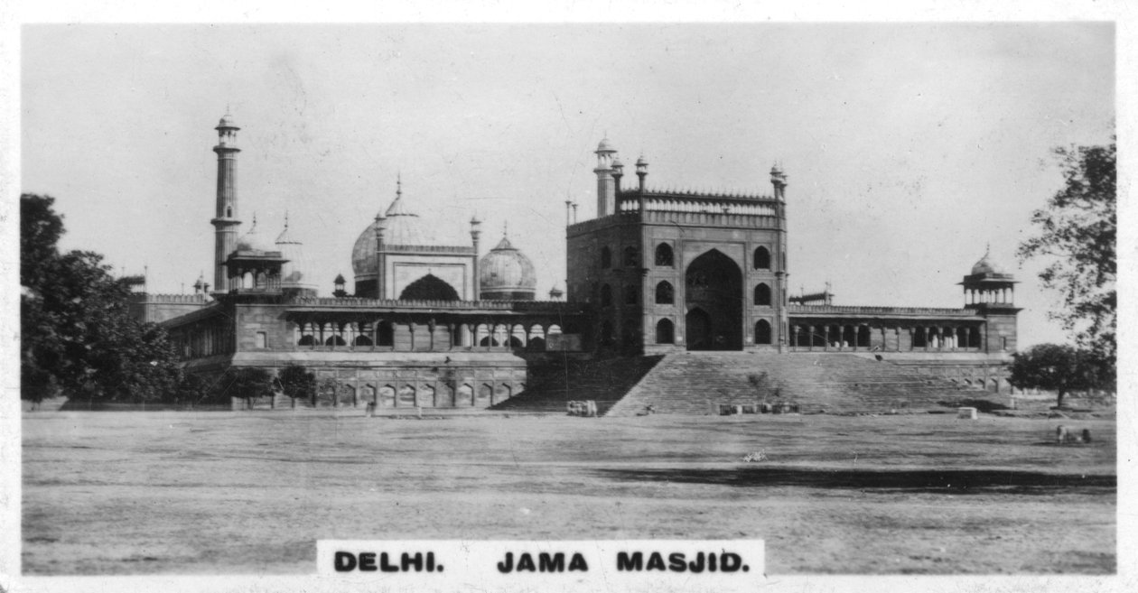 Jama Masjid, Delhi, Indien, c1925 af Unbekannt