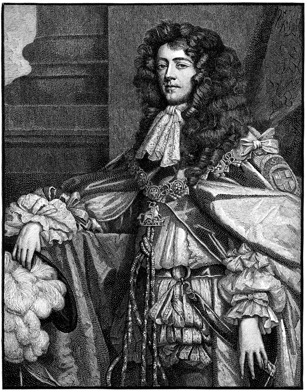 James, hertug af Monmouth 1649-1685, troneprædende i Skotland og England af Unbekannt