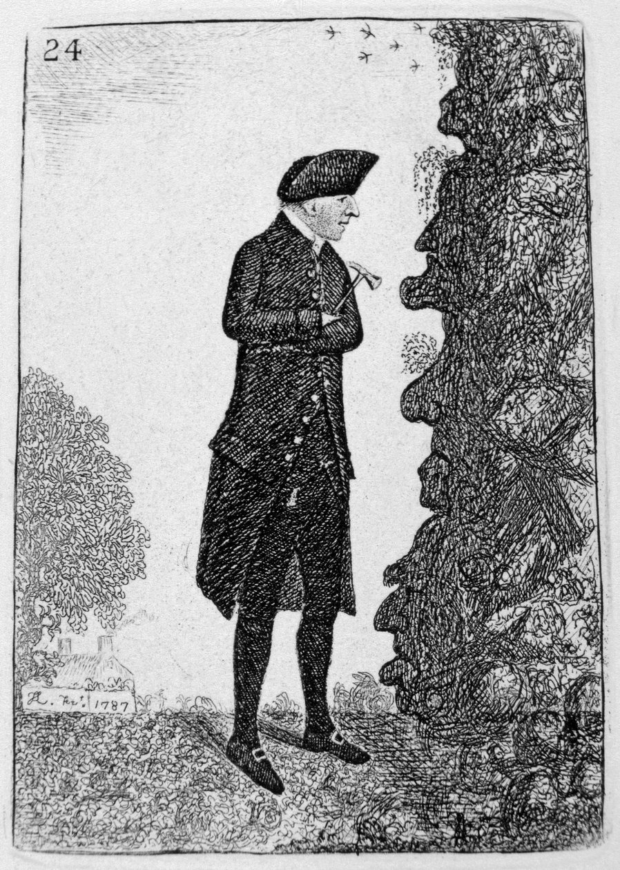 James Hutton, skotsk geolog, 1787 1877 af Unbekannt
