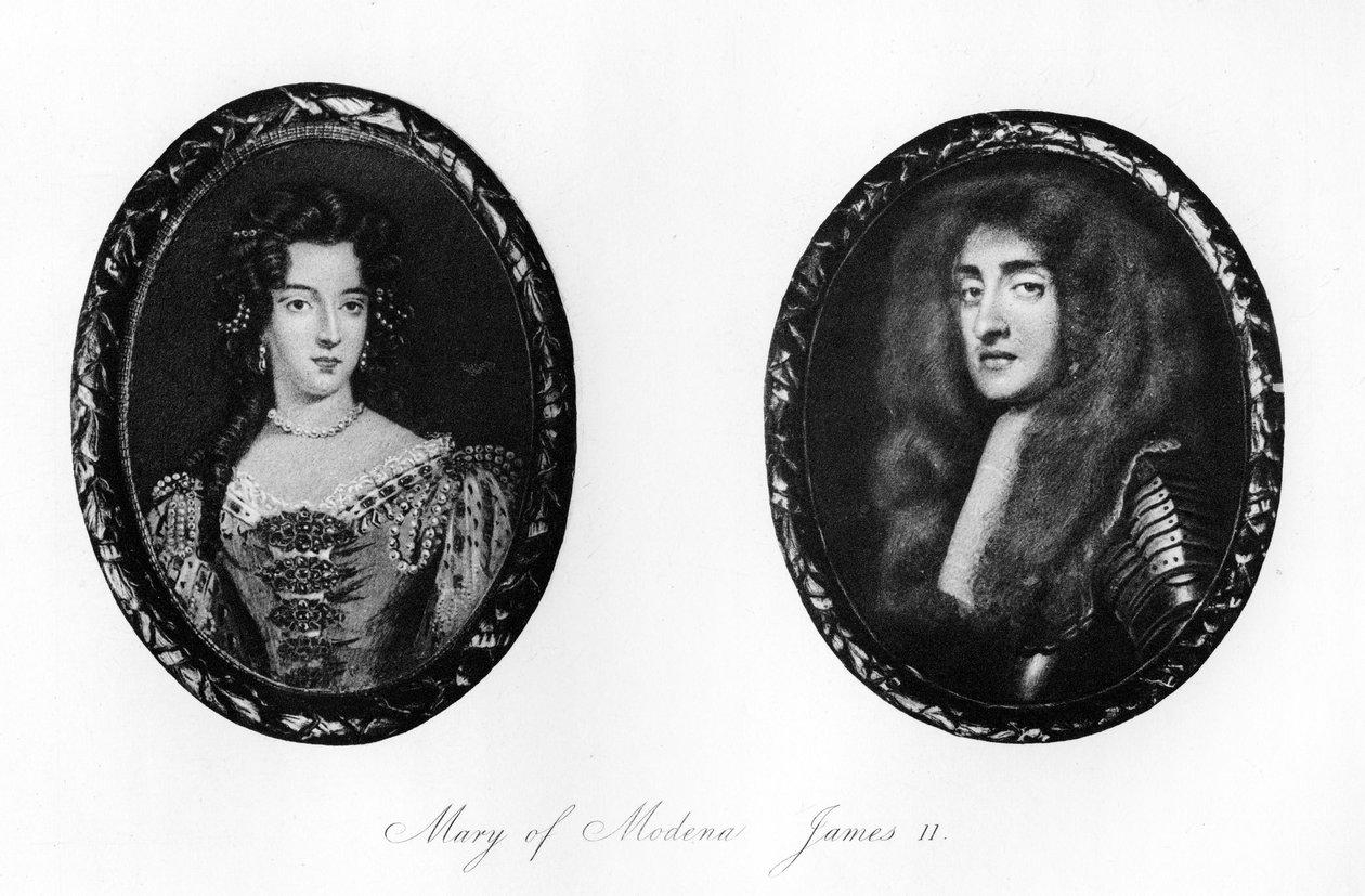 James II og Mary af Modena, 1907 af Unbekannt