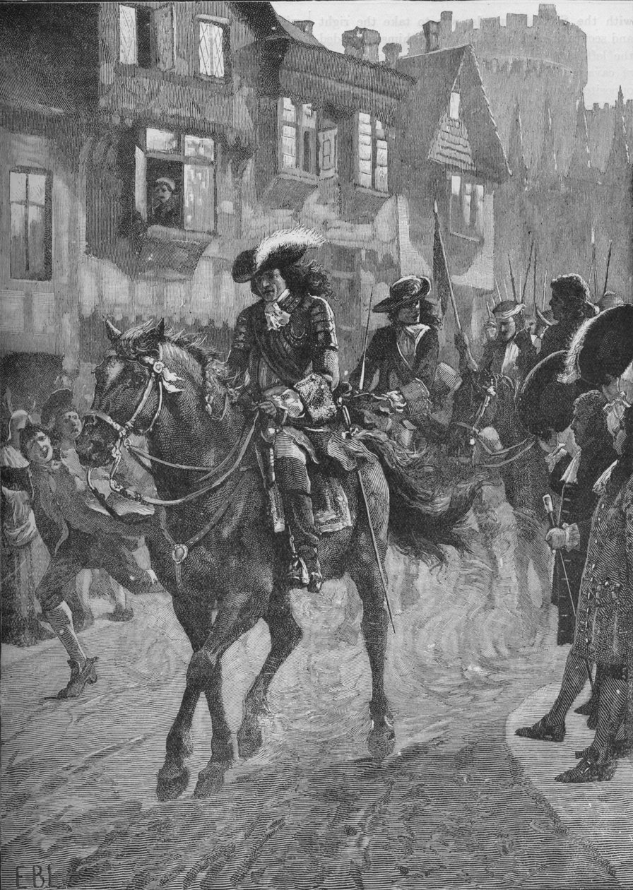 James II indtog Dublin efter slaget ved Boyne, 1690 1905 af Unbekannt