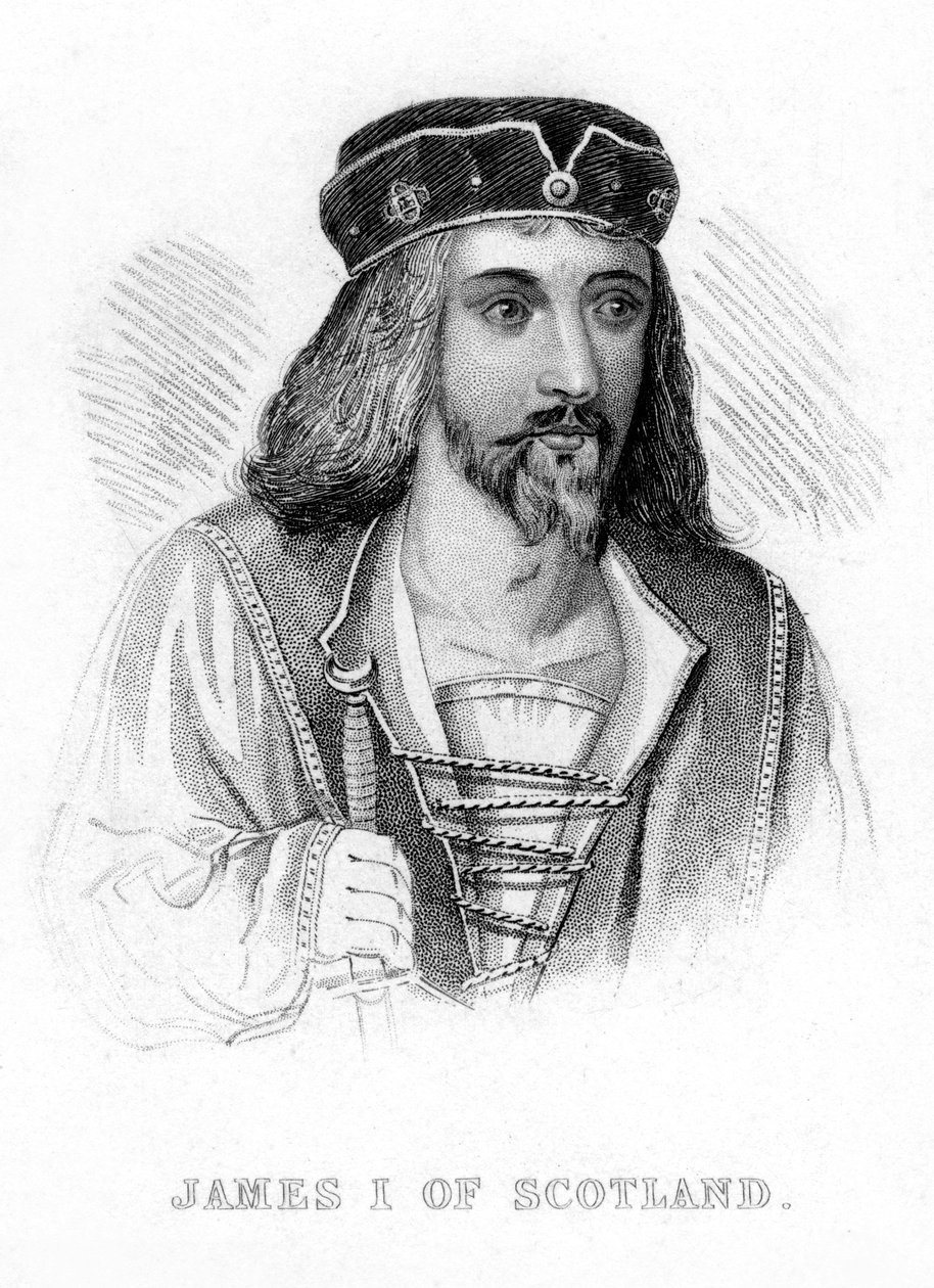 James I af Skotland af Unbekannt