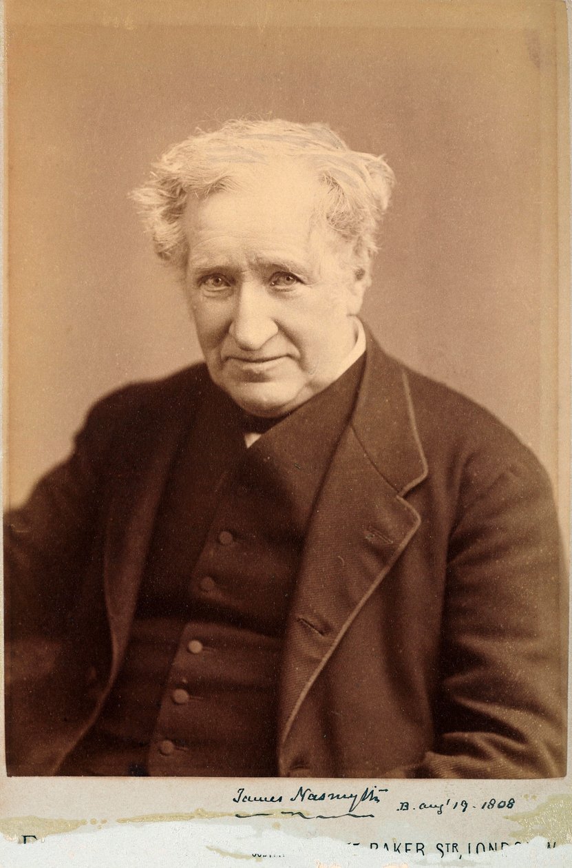 James Nasmyth, skotsk maskiningeniør og opfinder, ca. 1870