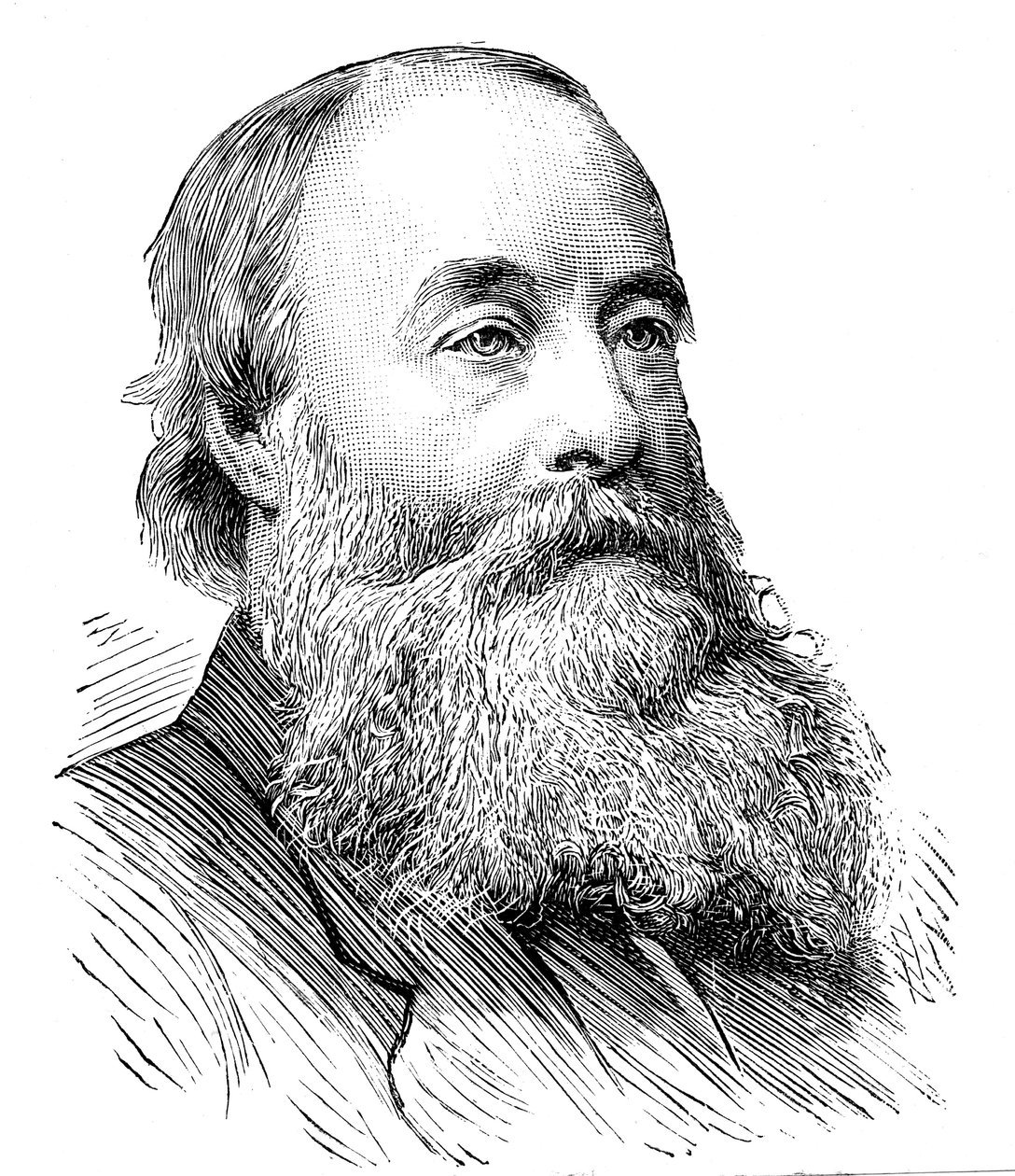James Prescott Joule, engelsk fysiker, 1889 af Unbekannt