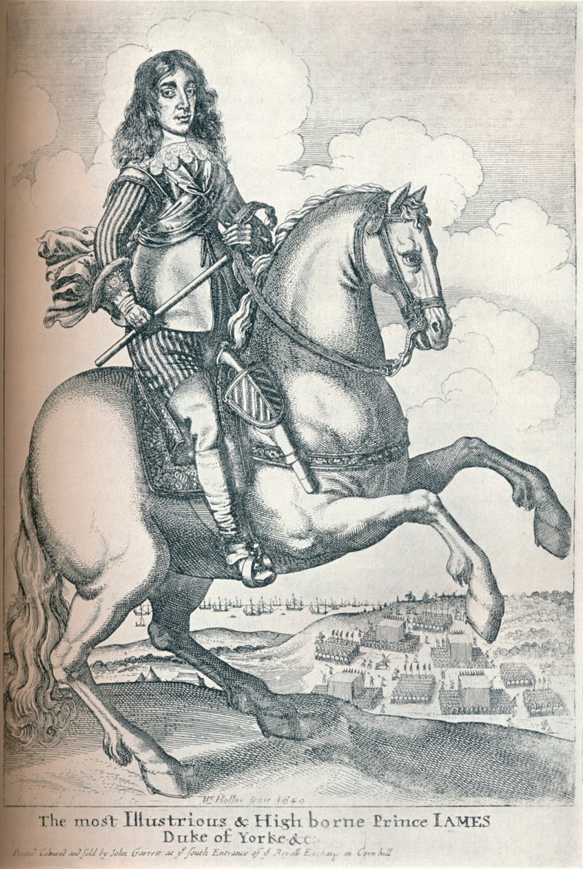 James Stuart, hertug af York, 1640 af Unbekannt