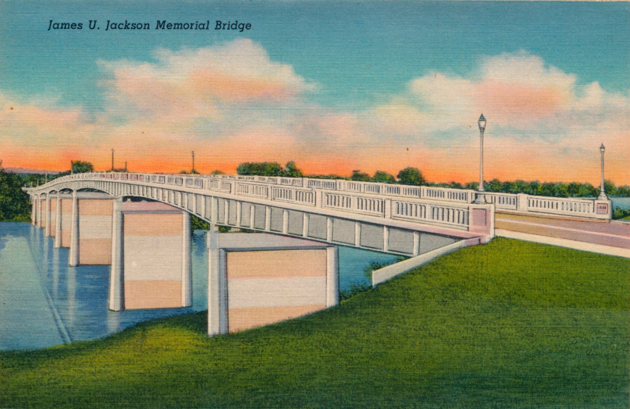 James U. Jackson Memorial Bridge, Augusta, Georgia, 1943 af Unbekannt