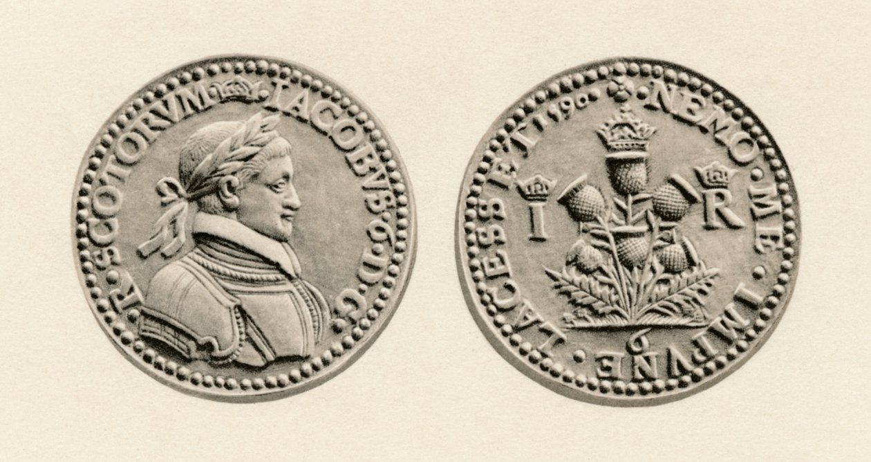James VI, konge af Skotland, c1500-tallet, 1904 af Unbekannt