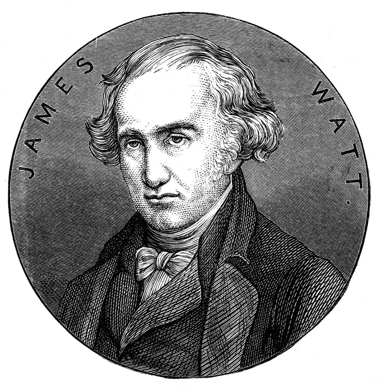 James Watt, skotsk ingeniør og opfinder, 1876 af Unbekannt