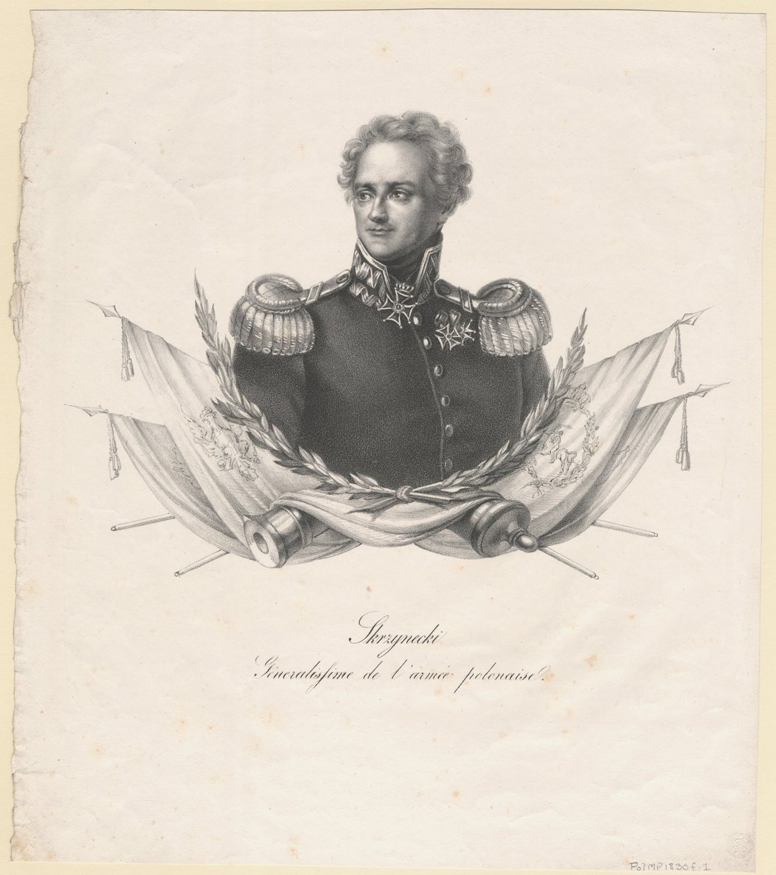 Jan Zygmunt Skrzynecki 1786-1860, 1831 af Unbekannt