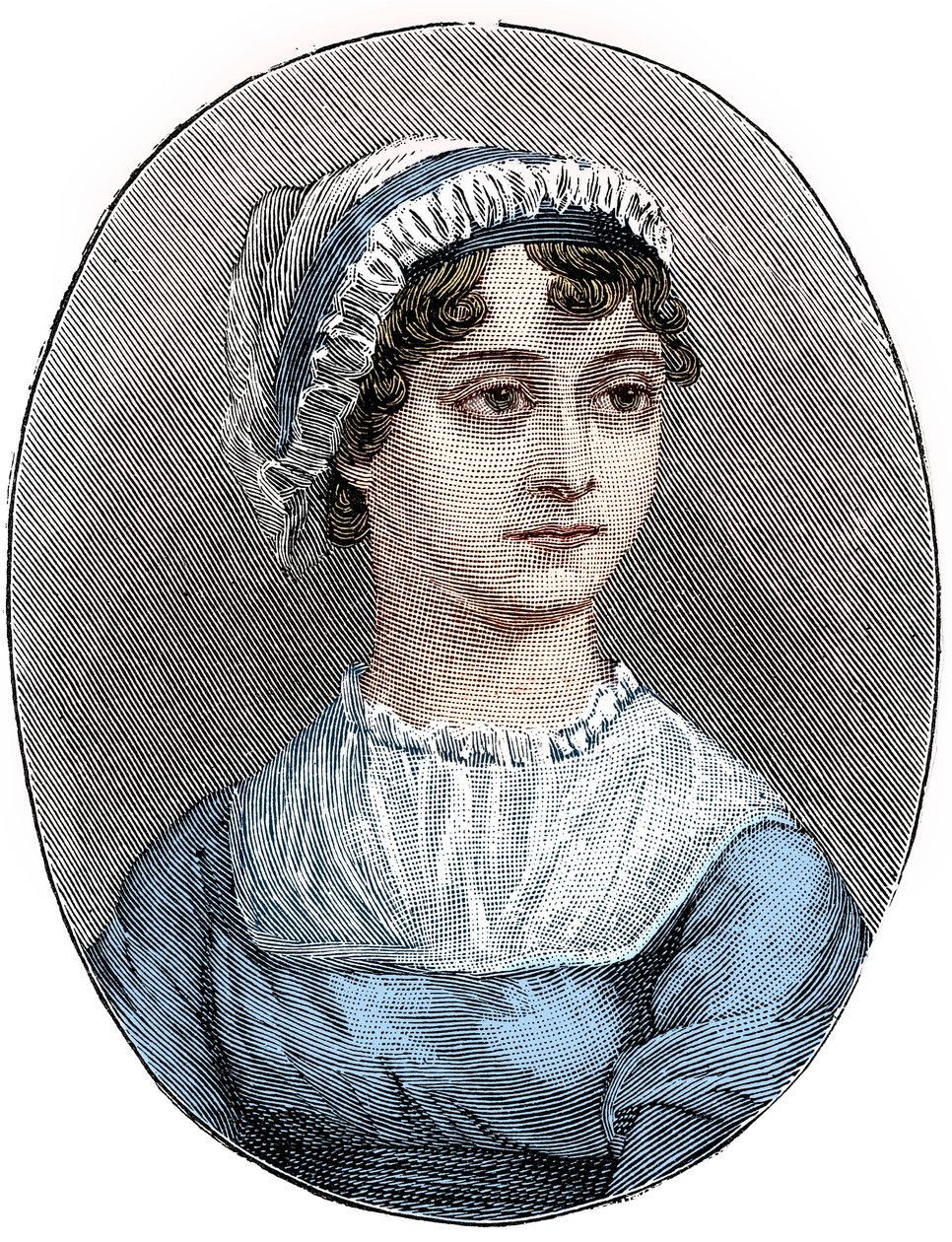 Jane Austen 1775-1817, engelsk forfatter af Unbekannt