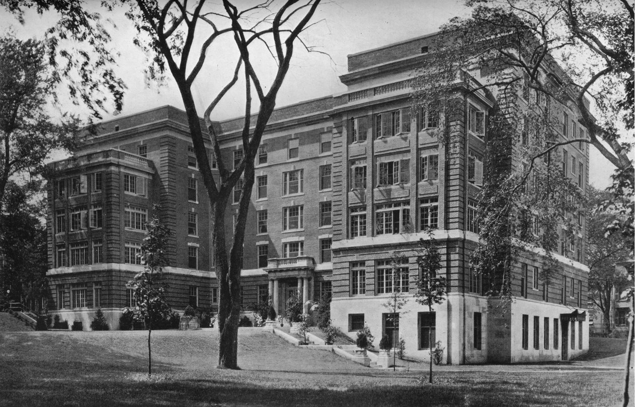 Jane Frances Brown Building for Private Patients, Rhode Island Hospital, Providence, 1922 af Unbekannt