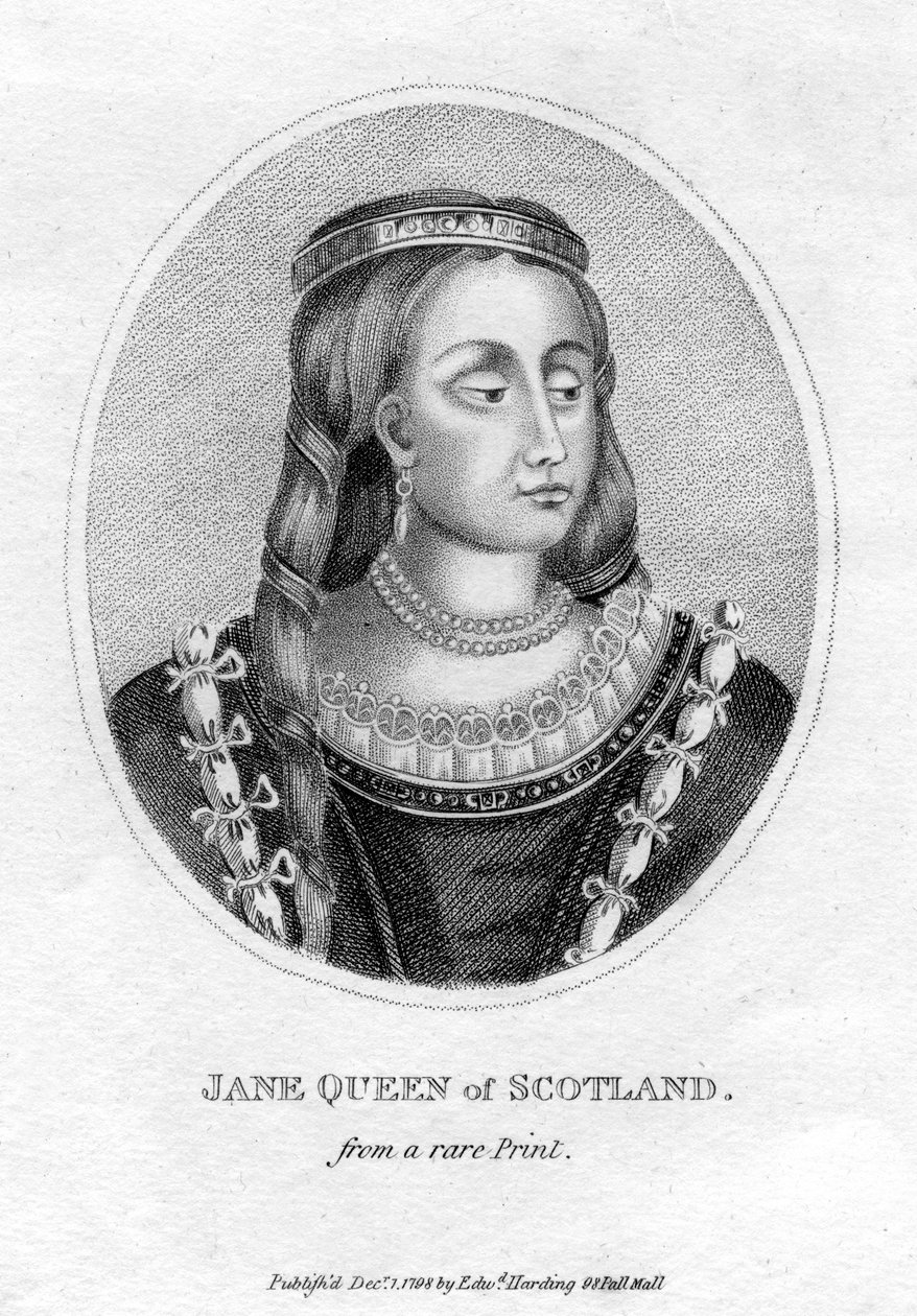 Jane Queen of Scotland, 1798 af Unbekannt