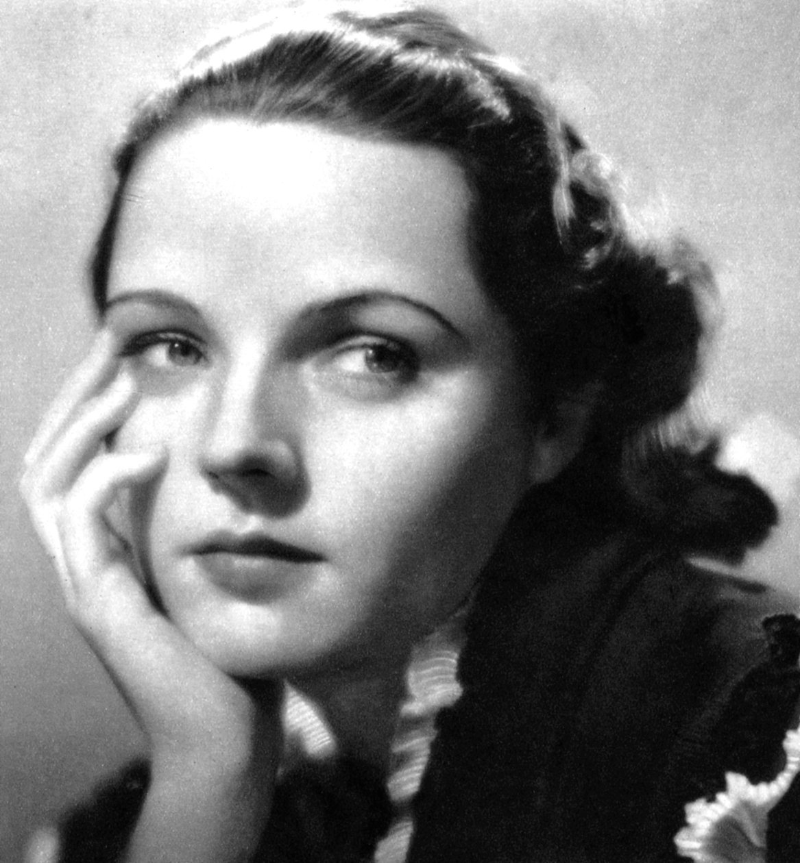 Jane Wyatt, amerikansk skuespillerinde, 1934-1935 af Unbekannt