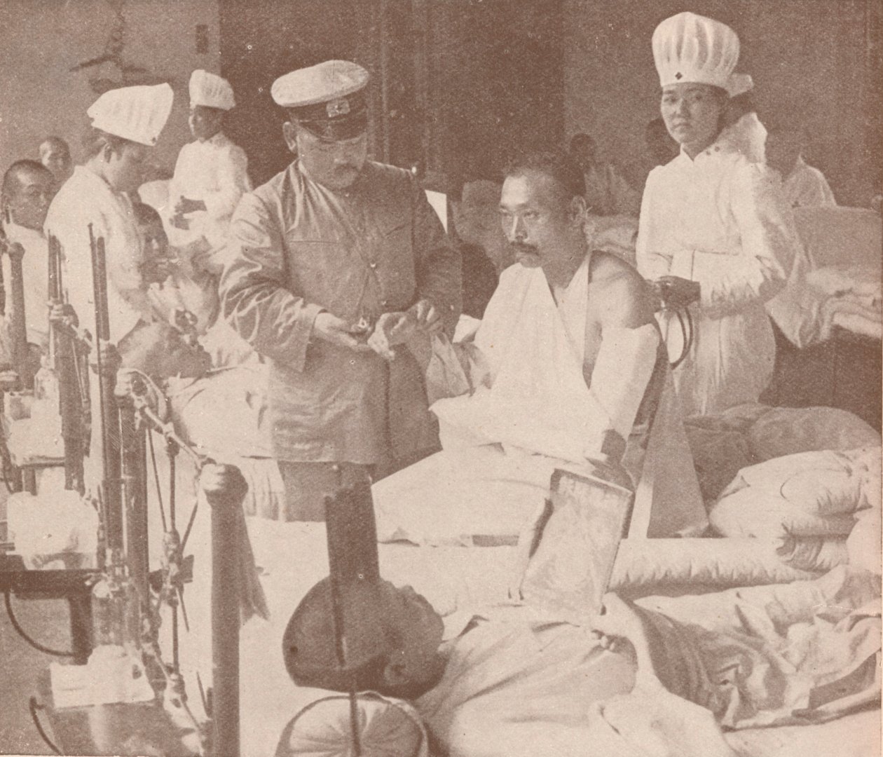 Japansk militærhospital, 1905 1907 af Unbekannt