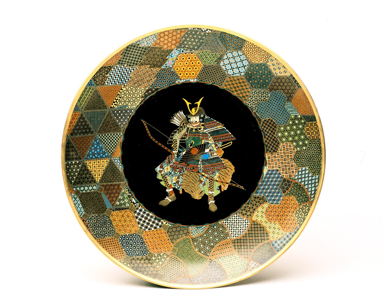 Japansk plade, 1850-1875 af Unbekannt