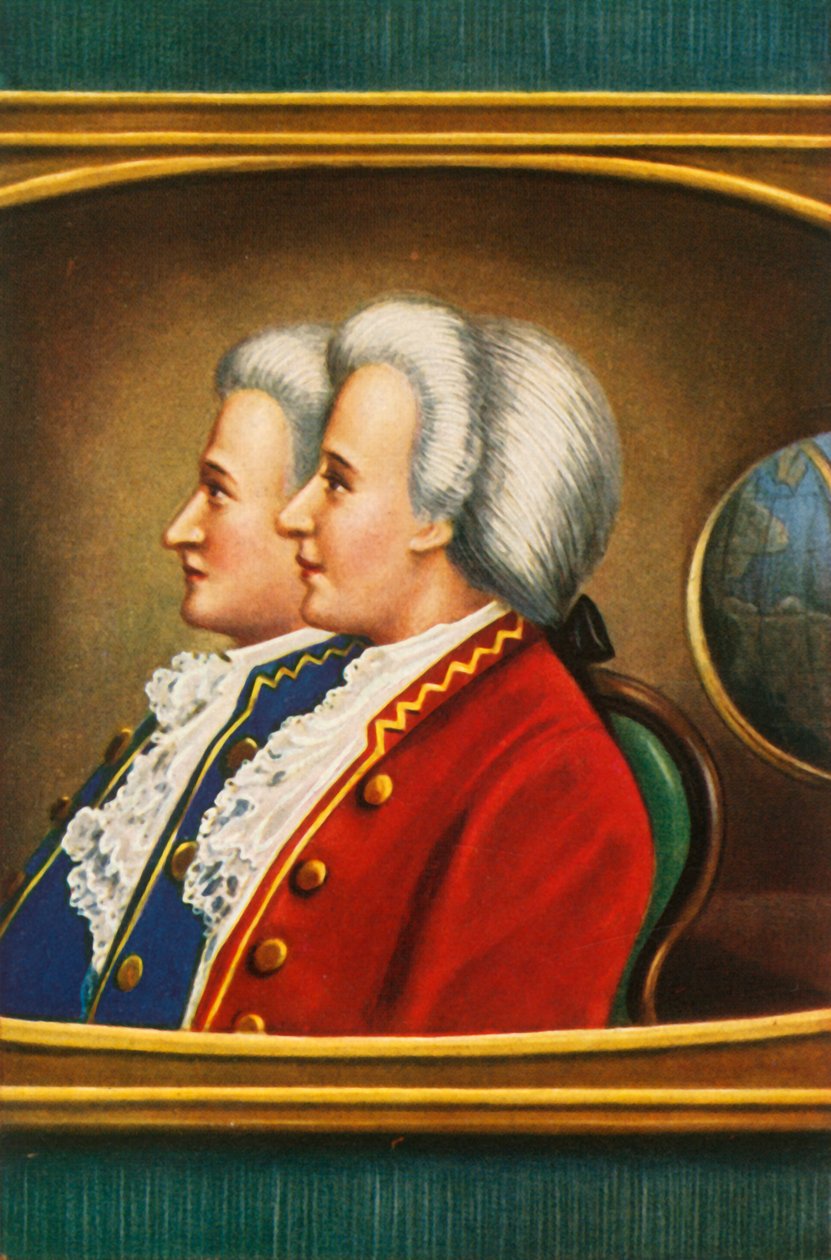 Jaques Etienne Montgolfier og Joseph Michael Montgolfier, 1933. af Unbekannt