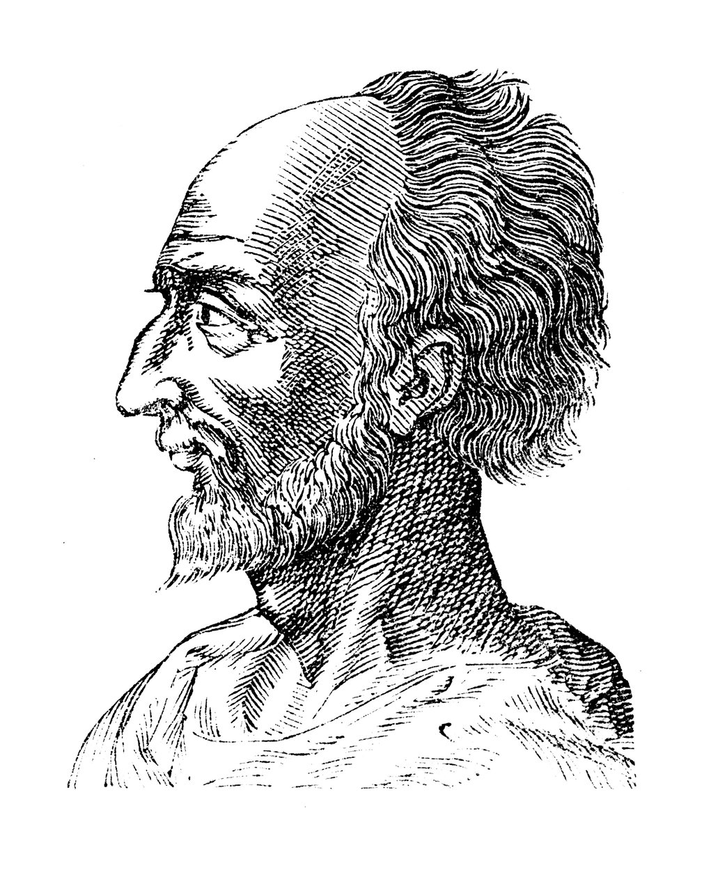 Jean Antoine de Baif 1532-1589, fransk digter af Unbekannt
