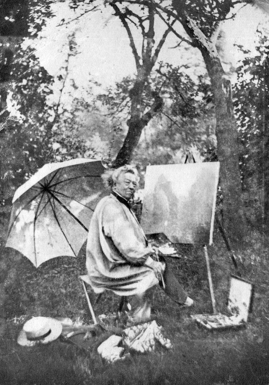 Jean Baptiste Camille Corot, fransk kunstner, c1845-1875 af Unbekannt